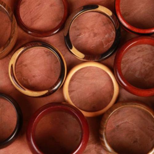 Esclavas diferentes maderas naturales