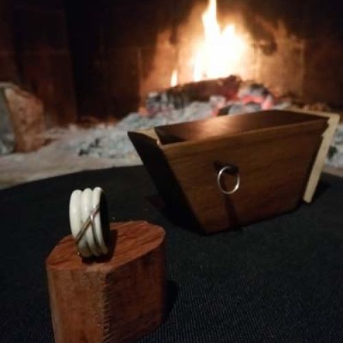 Caja nogal